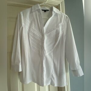 Zac & Rachel Classic White Blouse